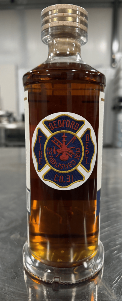 Espy House Bourbon - Back of Bottle