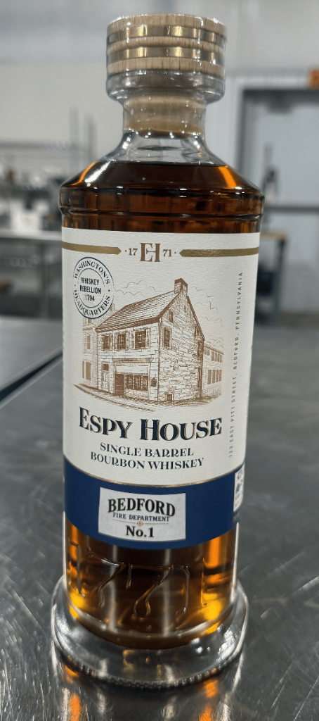 Espy House Bourbon - Front of Bottle